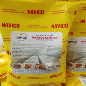 Naphos K100new - CHẤT PHỤ GIA TẠO GIÒN DAI THỰC PHẨM