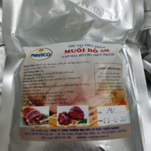 Muối Đỏ Cao Cấp 5M- CHẤT PHỤ GIA TẠO MÀU ĐỎ HỒNG THỊT