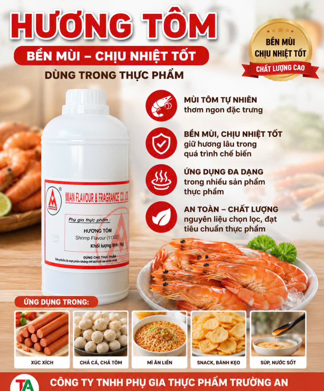 Hương Tôm - MÙI THƠM LÂU TỰ NHIÊN