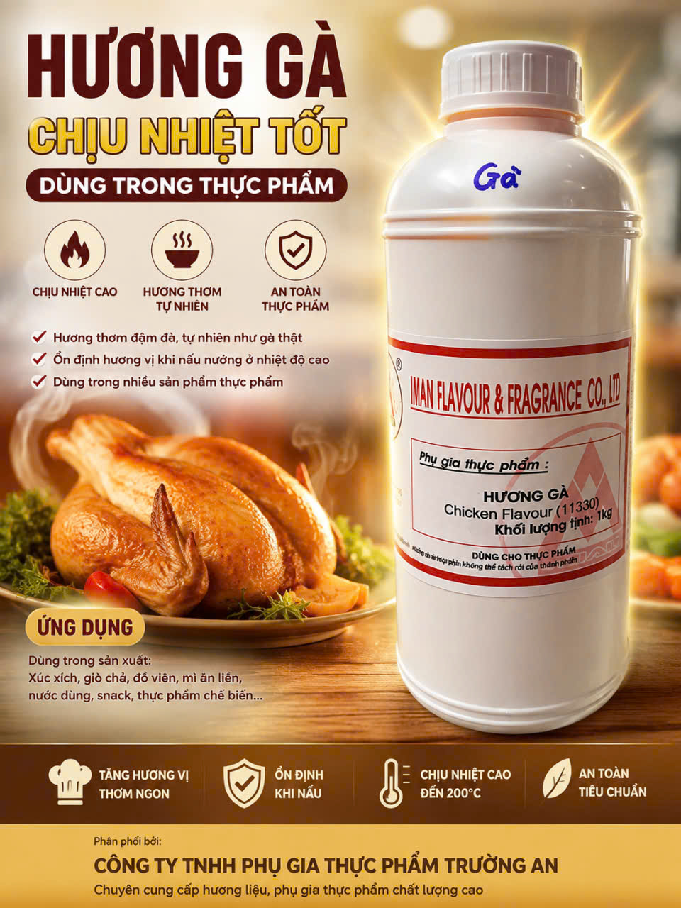 Bột Hương Thịt Gà - CHẤT LƯỢNG TỐT MÙI THƠM BỀN LÂU