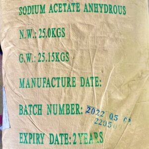 Sodium Acetate - BẢO QUẢN TỰ NHIÊN THỰC PHẨM