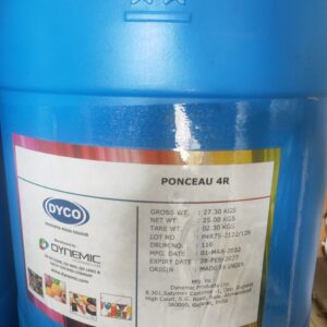 Ponceau 4r - PHẨM MÀU ĐỎ ĐẬM THỰC PHẨM