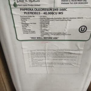 Paprika - CHẤT PHỤ GIA TẠO MÀU VÀNG ỚT