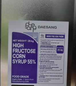 High Fructose Corn Syrup 55% - ĐƯỜNG BẮP HFCS HÀN QUỐC