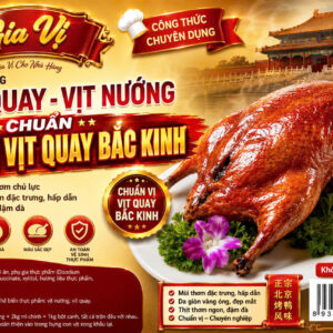 Gia Vị Vịt Quay, Vịt Nướng - CHUẨN MÙI VỊT QUAY BẮC KINH
