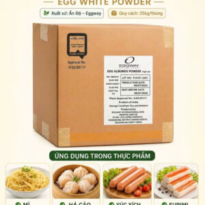 Egg White Powder - BỘT LÒNG TRẮNG TRỨNG