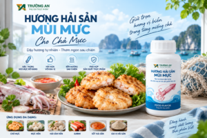 Hương hải sản mùi mực cho chả mực