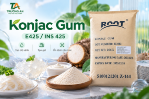 Konjac Gum E425 / INS 425 dùng trong thực phẩm