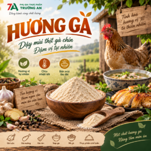 Hương gà dạng bột dùng trong chế biến thực phẩm