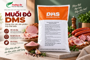 Muối Đỏ DMS dùng trong thực phẩm hỗ trợ giữ màu thịt chế biến
