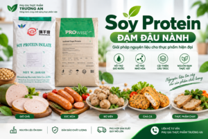 Đạm đậu nành Soy Protein dùng trong thực phẩm