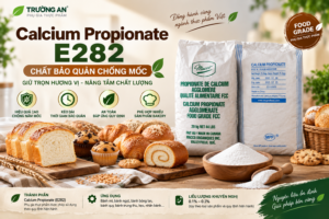 Calcium Propionate E282 chất bảo quản chống mốc thực phẩm